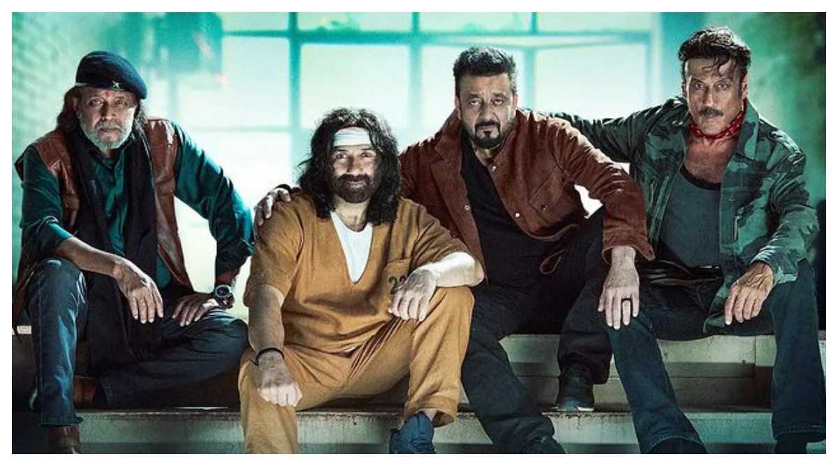 Baap Mithun Chakraborty, Sunny Deol, Sanjay Dutt and Jackie Shroff are
