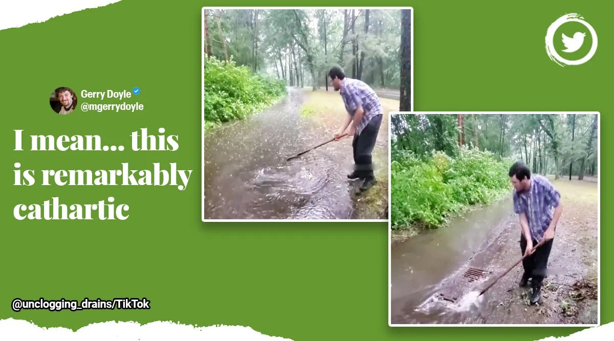 ‘Remarkably cathartic’ This video of drain cleaning is oddly