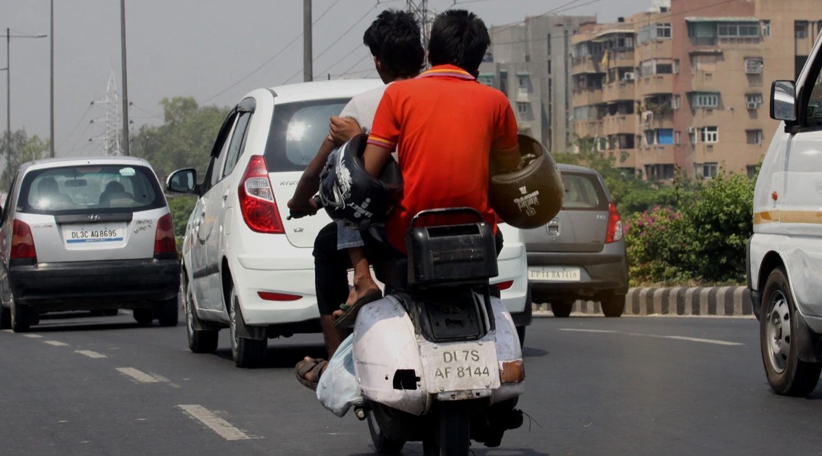 Riding without helmet Over a lakh challans issued in Delhi so far this