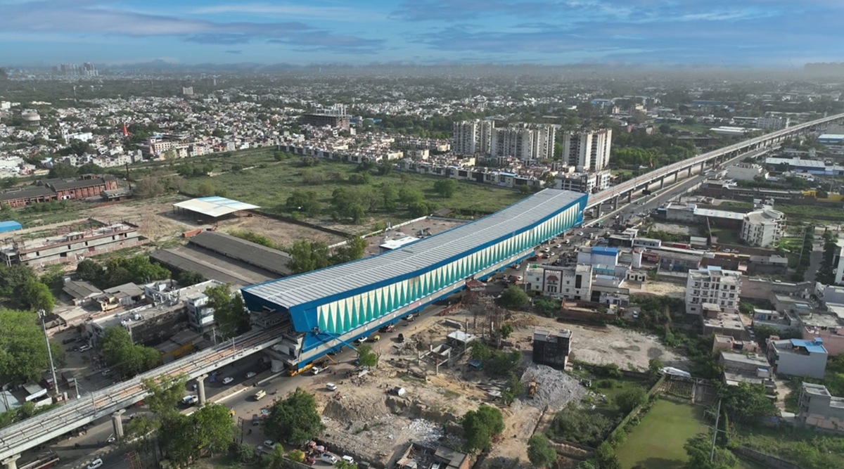 Blue and beige Rapid rail stations to sport colours of peacock
