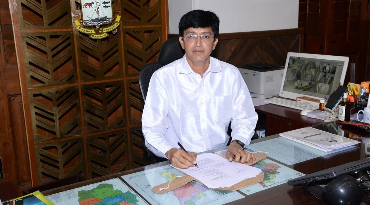 Major administrative reshuffle in Tamil Nadu Radhakrishnan returns as Chennai Corporation