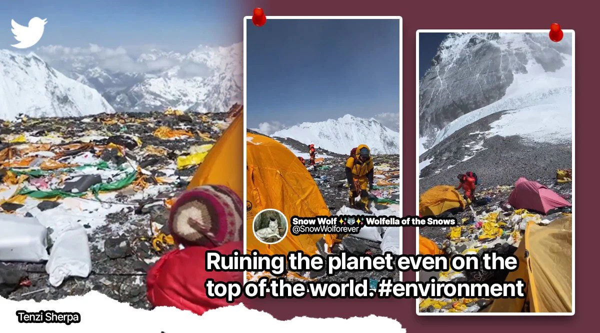 Disheartening video shows how Everest has turned into ‘world’s highest