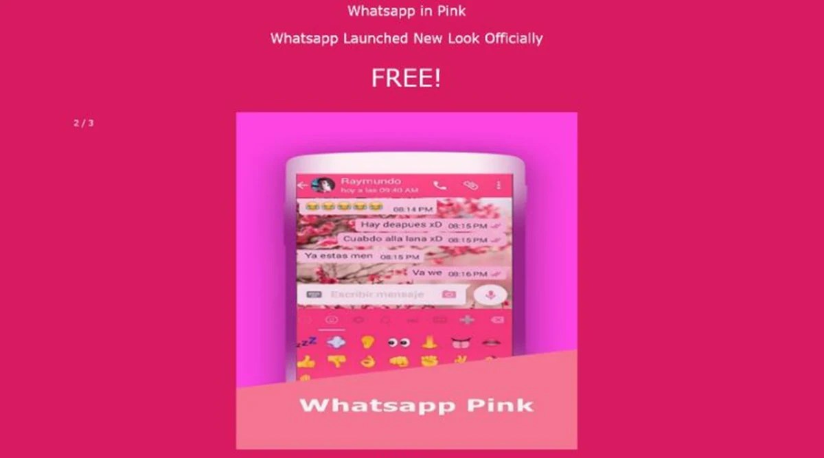 What is WhatsApp Pink?
