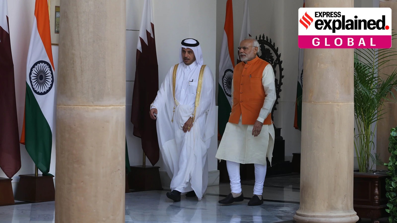 Who are the 8 Indian Navy veterans released by Qatar, and what was the