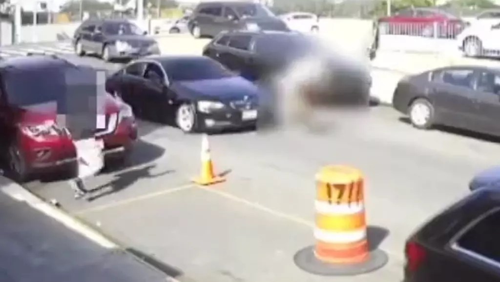 Chilling New York hit and run caught on camera