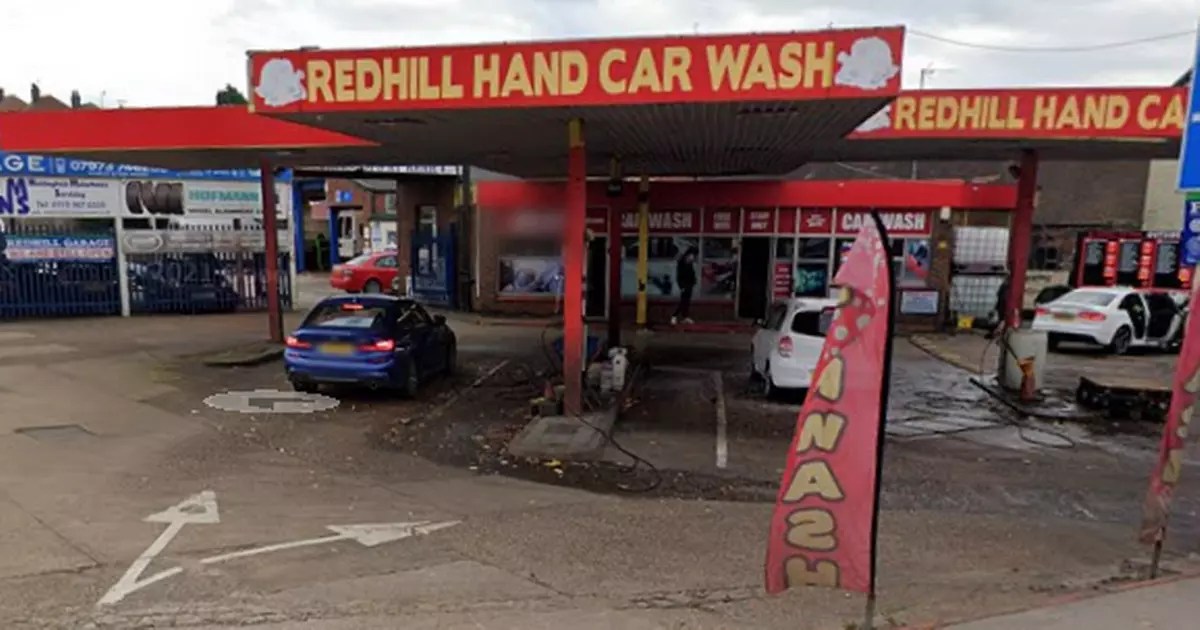 Two brothers trapped car wash worker inside Nottingham…
