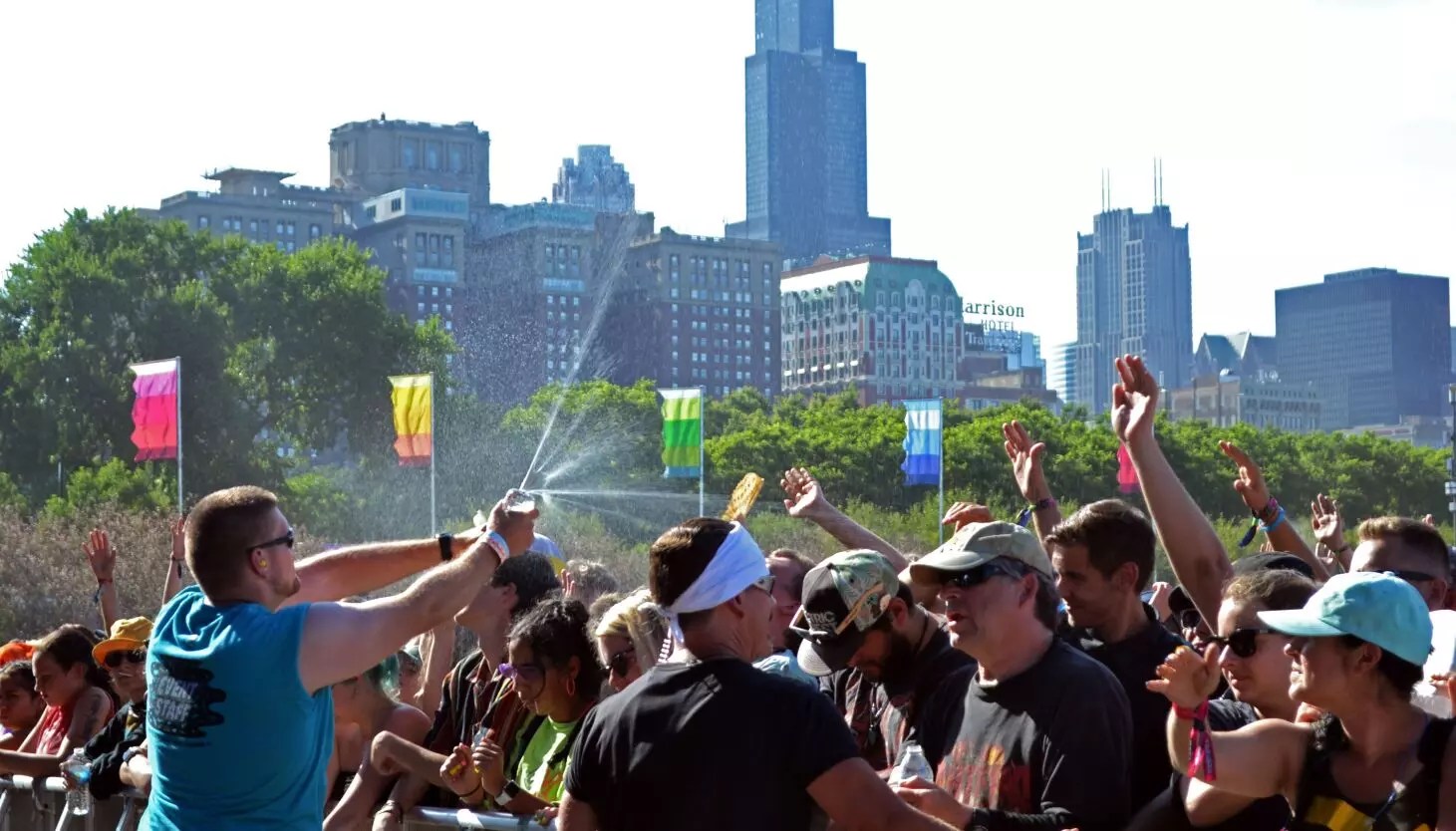 Hydration at Lollapalooza is key as temperatures are…