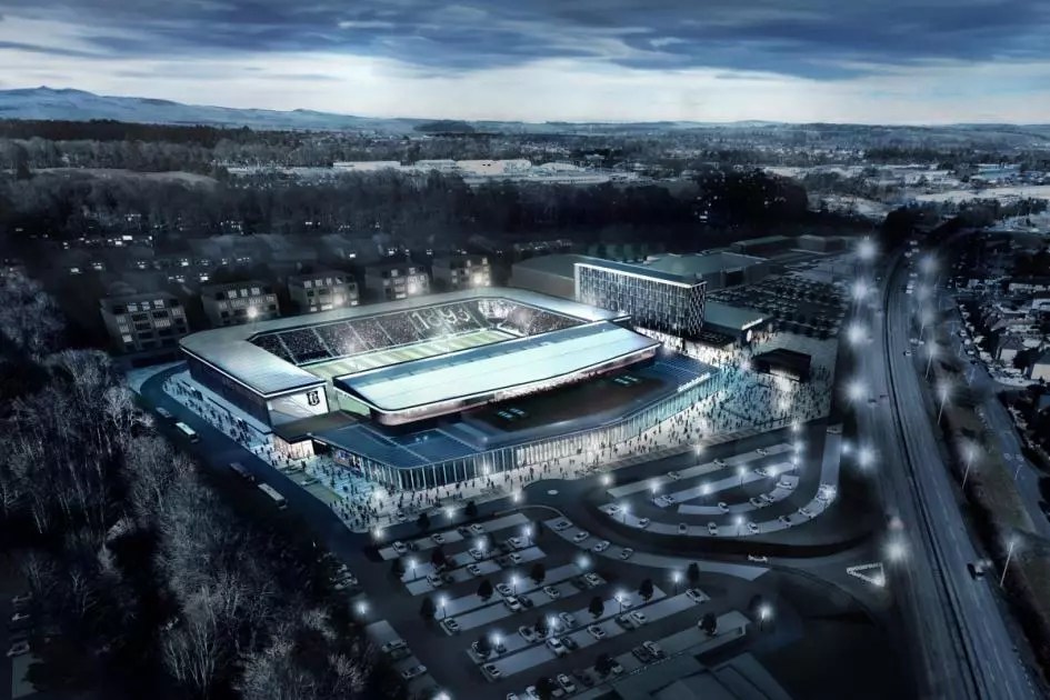 Dundee unveil plans for new stadium as club release…