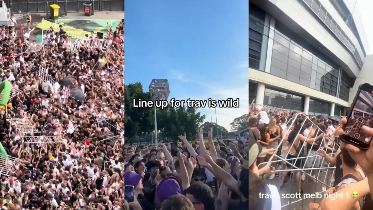 Aussie Travis Scott Fans Are Being Slammed For Their…