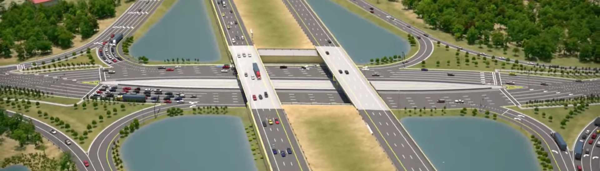 Florida's New Diverging Diamond Interchange Eliminates Risky Left Turns