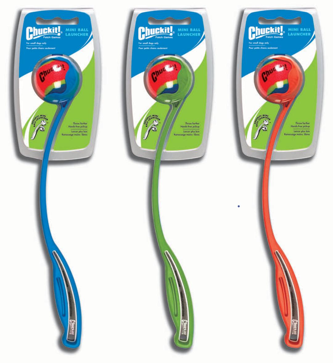 Canine Hardware IncChuckit! Mini Ball Launcher Dog Toy Assorted 2