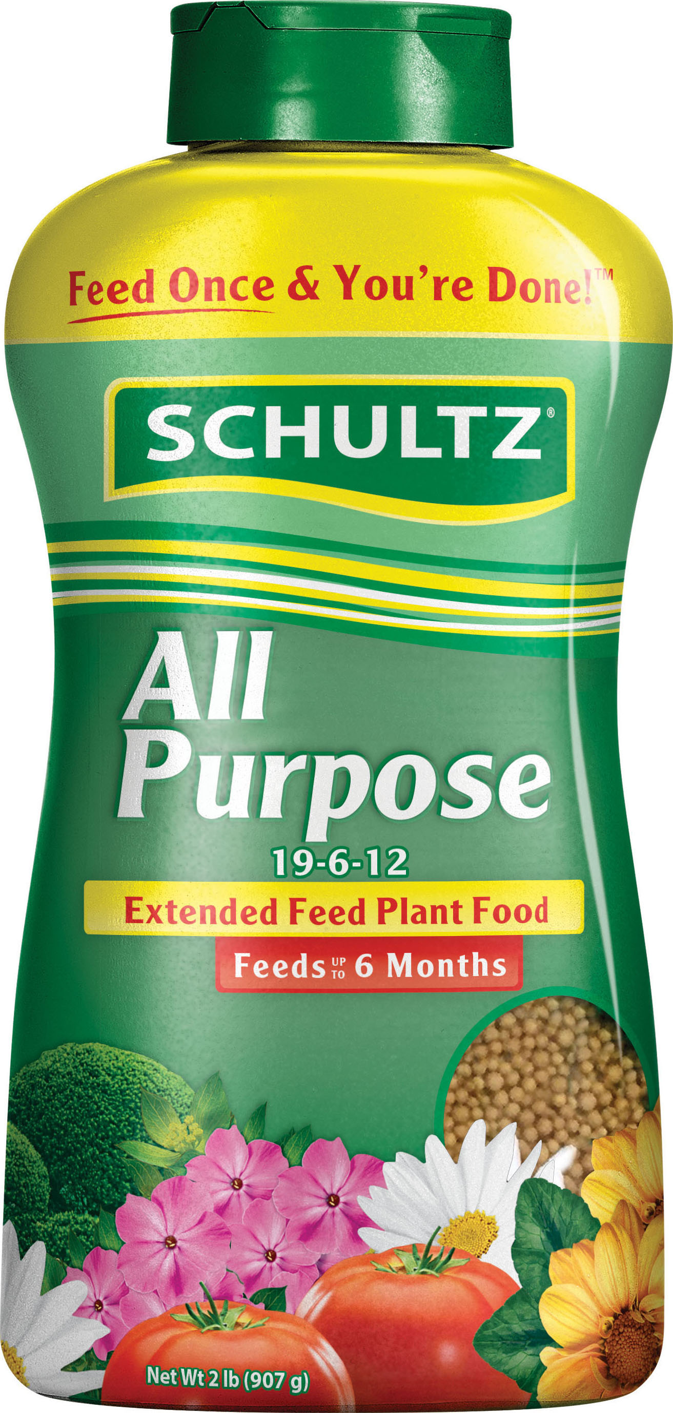 SchultzAll Purpose Extended Feed Plant Food 19612 2 Lb