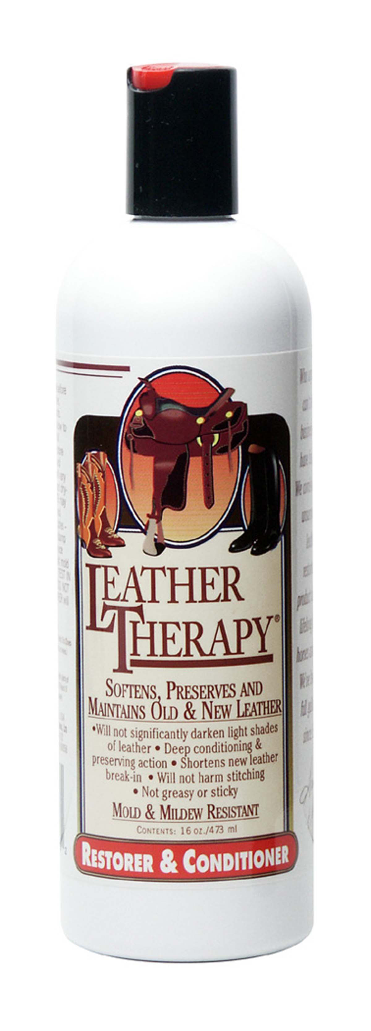W F Young IncLeather Therapy Equestrian Restorer & Conditioner 16 Oz