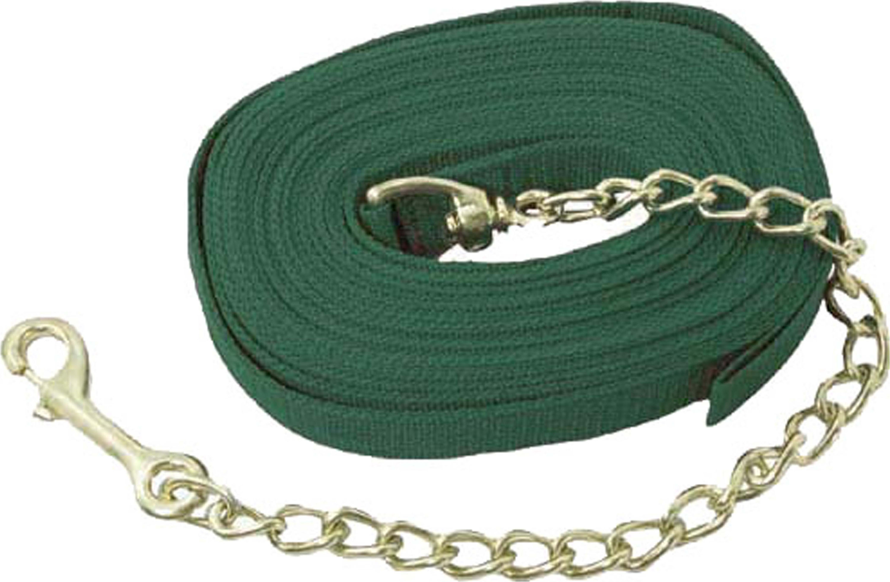 Horse And Livestock PrimeLunge Line With Chain Green 20 Feet eBay