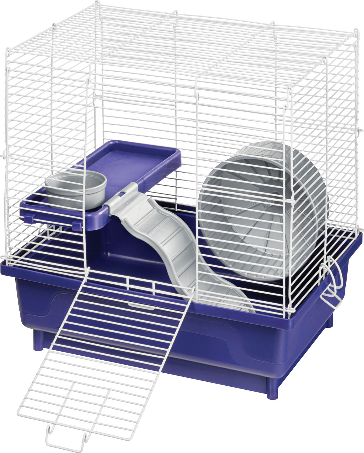 Super Pet ContainerMy First Home Hamster 2story Cage Purple 14x10