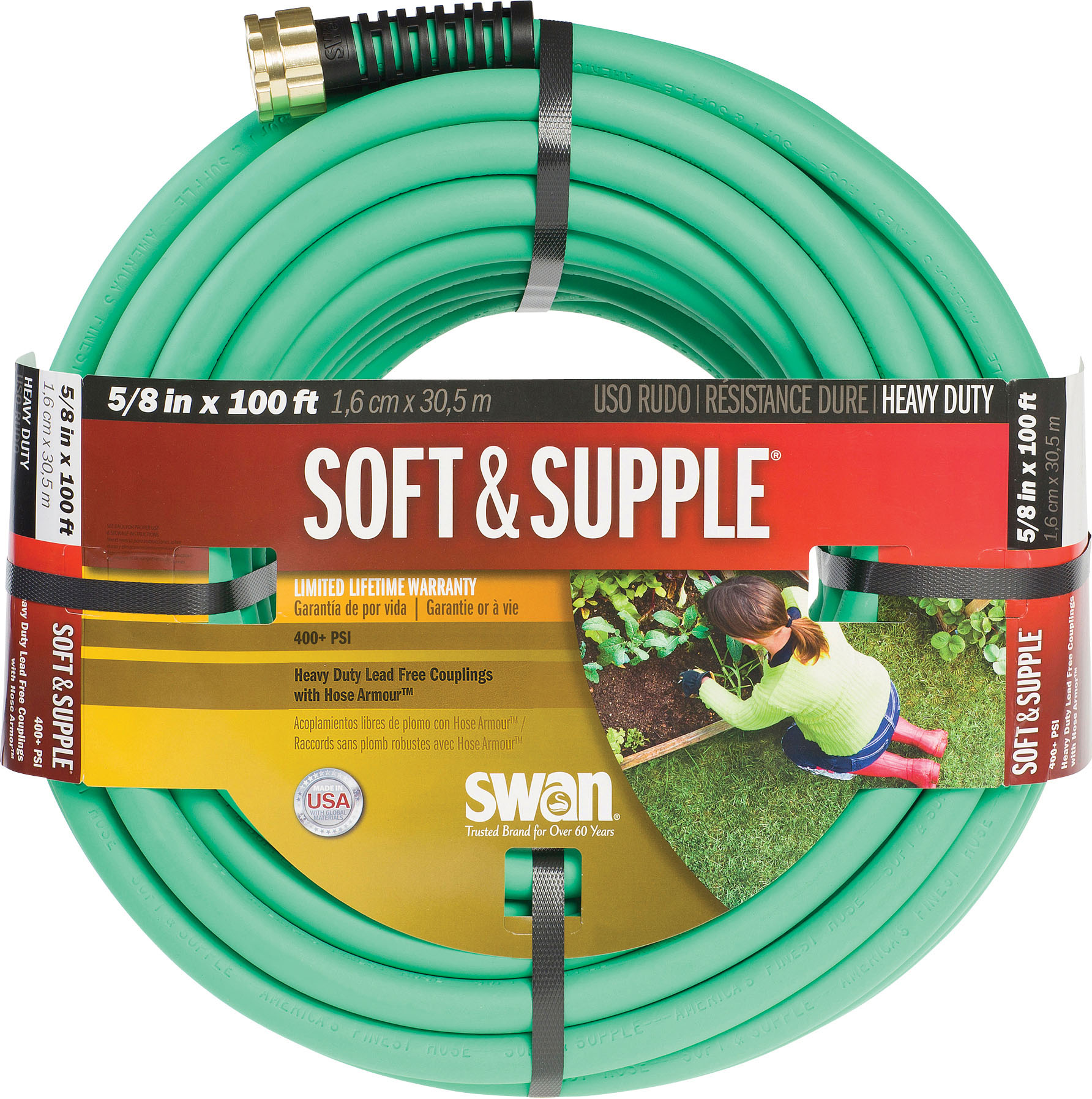 Swan PSoft And Supple Premium Garden Hose Green 100 Feet eBay