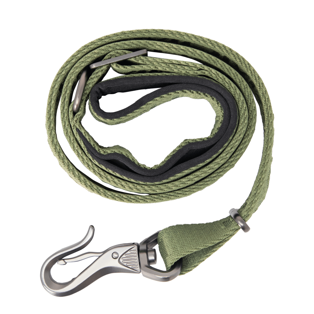 Higdon Adjustable Dog Leash 47"72" Cypress Green Hunting Dog
