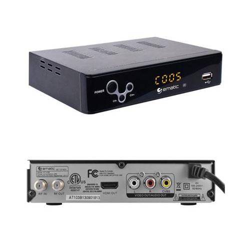 Ematic ATSC Digital Converter Box - AT103B | eBay