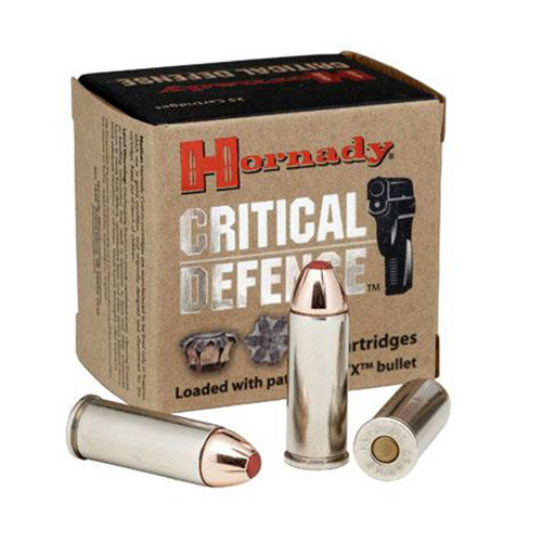 Critical Defense Ammunition 38 Special +p, 110 Grain, Ftx Shooting