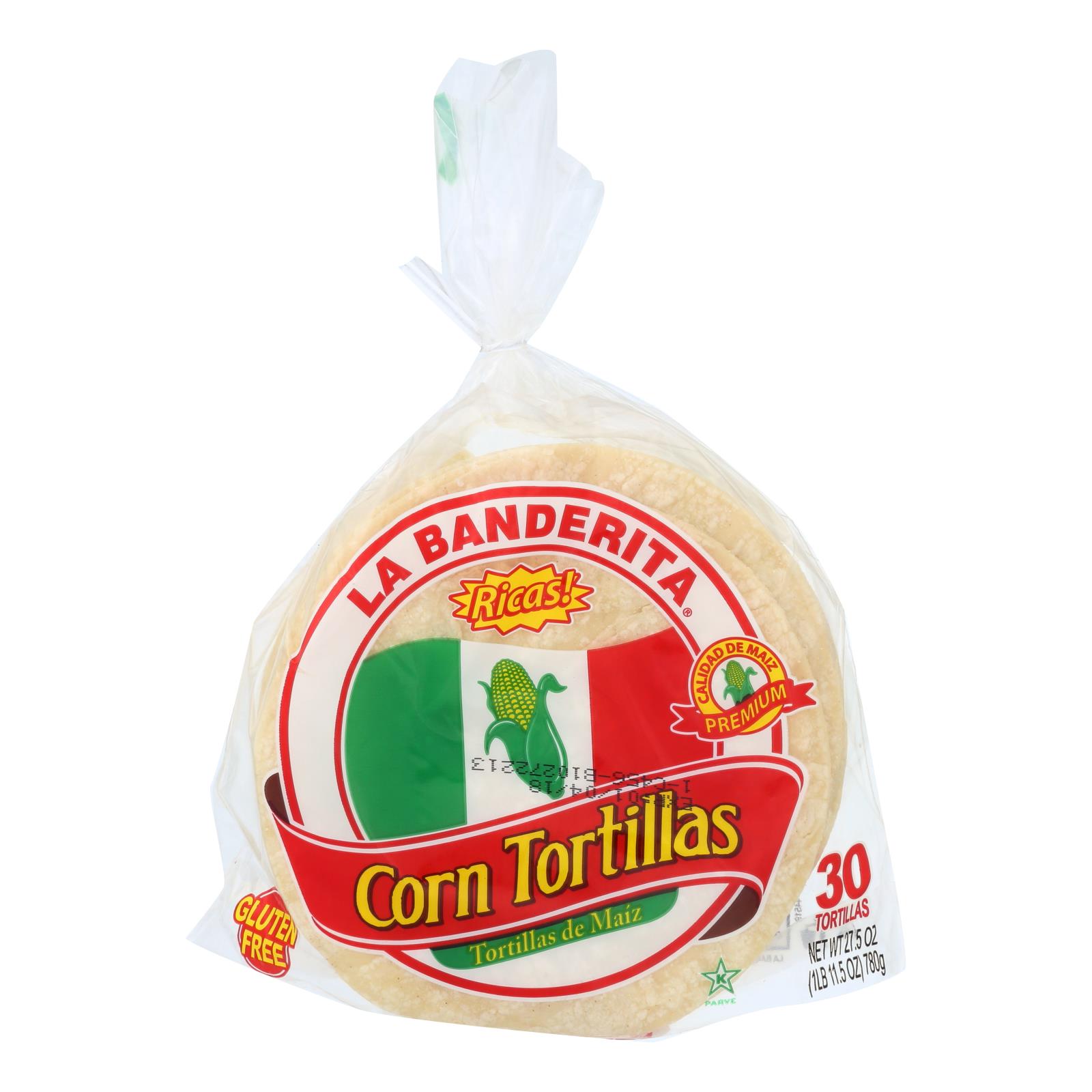 La Banderita Corn Tortillas Rica's Case Of 12 27.5 Oz. eBay