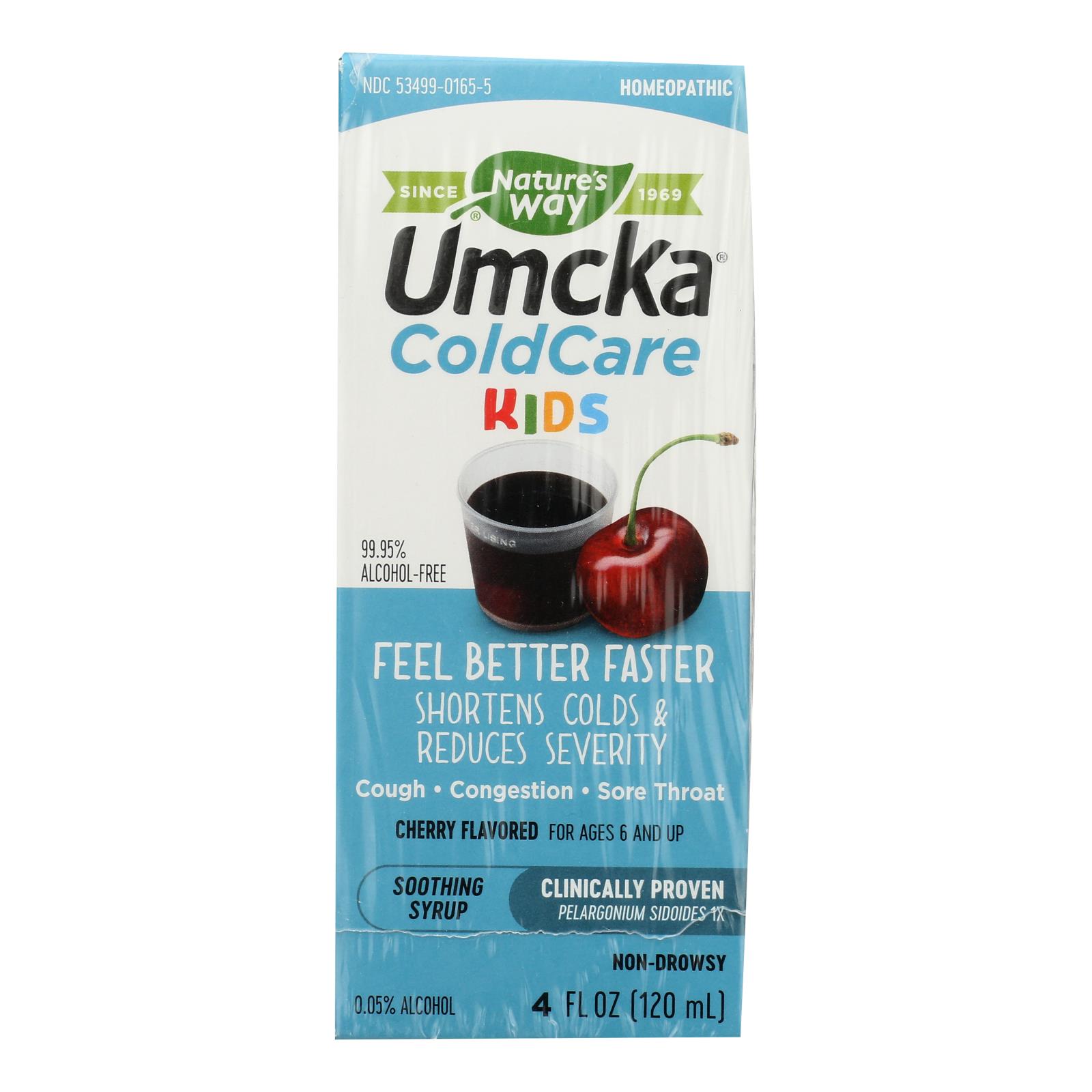 Nature's Way Umcka Children Coldcare Syrup Cherry 4 Fl Oz eBay