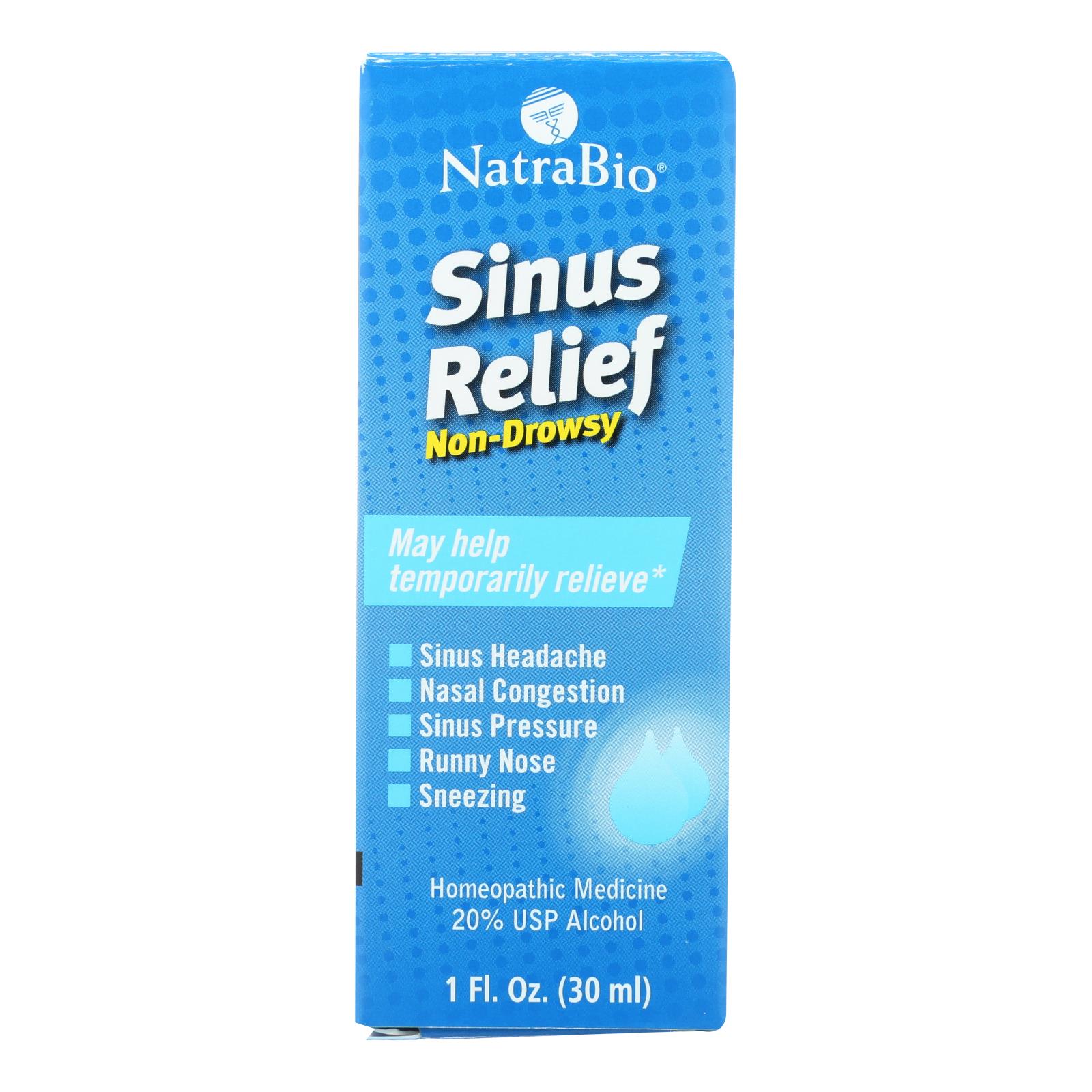 Natrabio Sinus Relief Nondrowsy 1 Fl Oz eBay