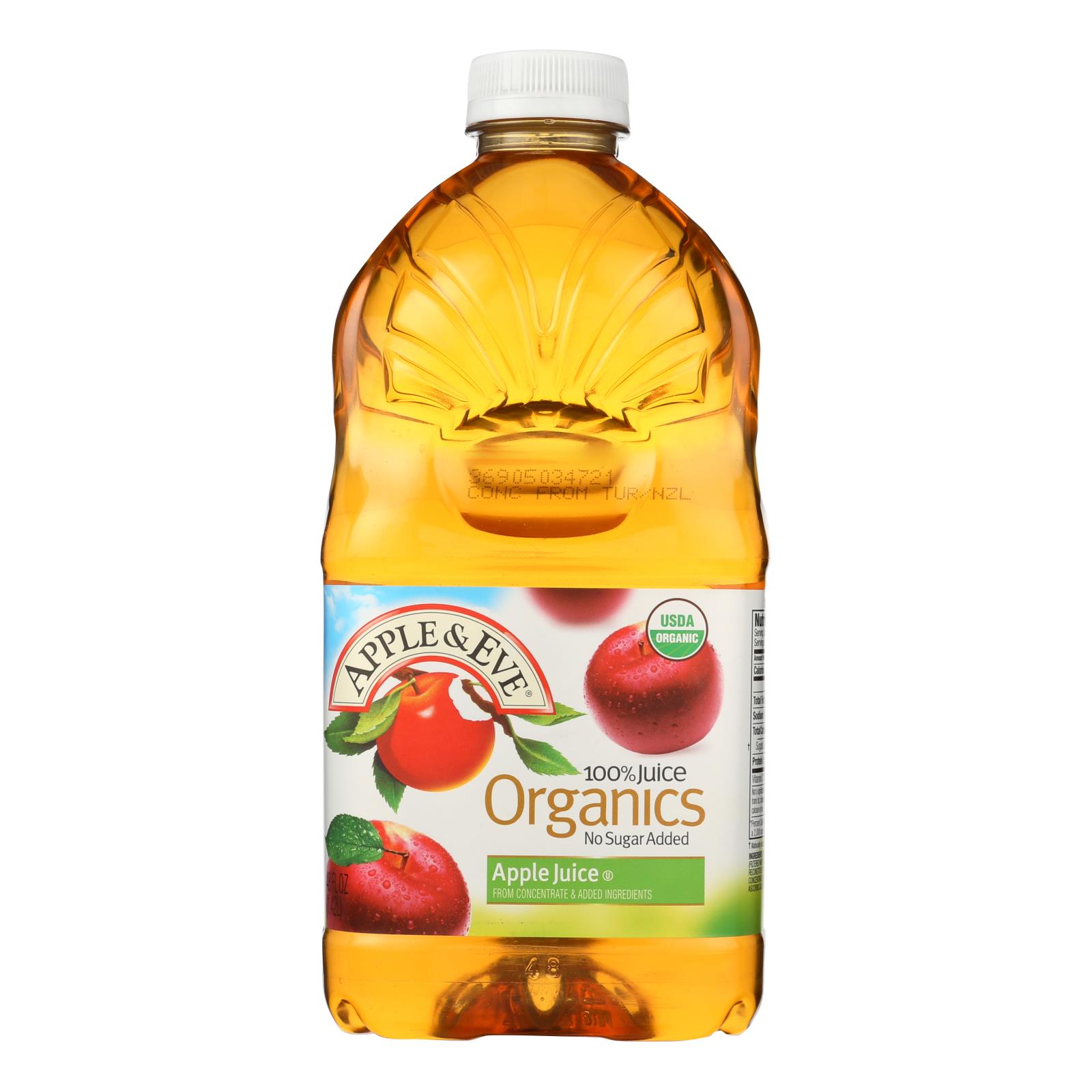 Apple And Eve Organic Juice Apple Case Of 8 48 Fl Oz. eBay