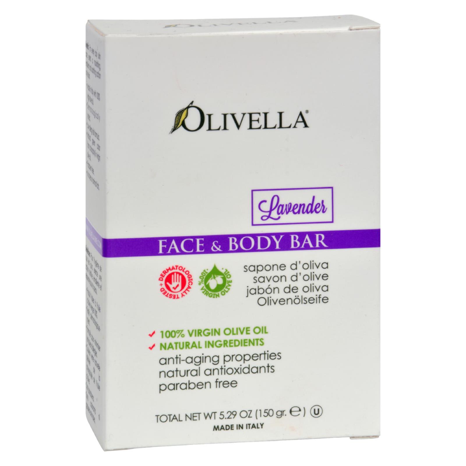 Olivella Face And Body Bar Soap Lavender 5.29 Oz eBay