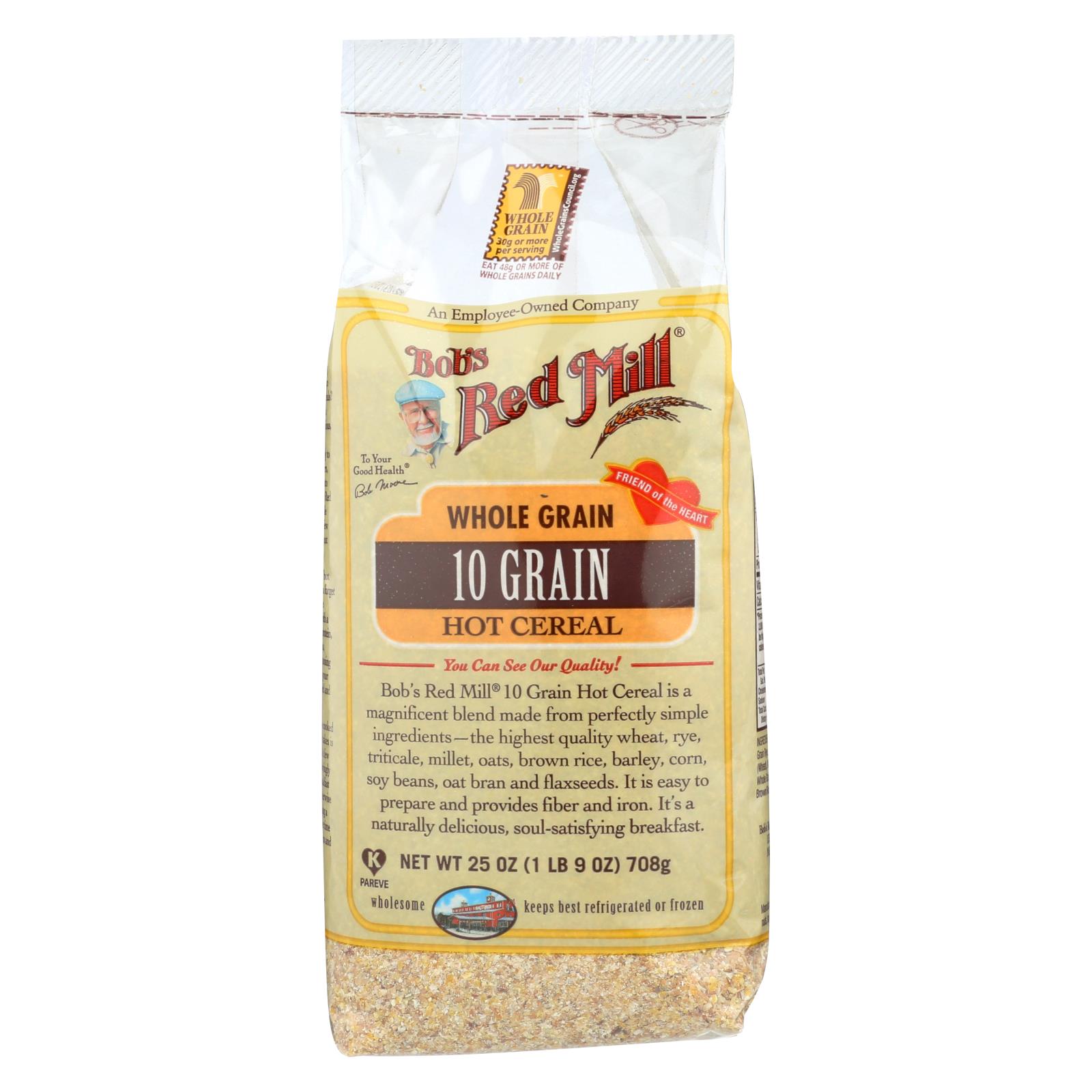 Bob's Red Mill 10 Grain Hot Cereal 25 Oz Case Of 4 39978001108 eBay