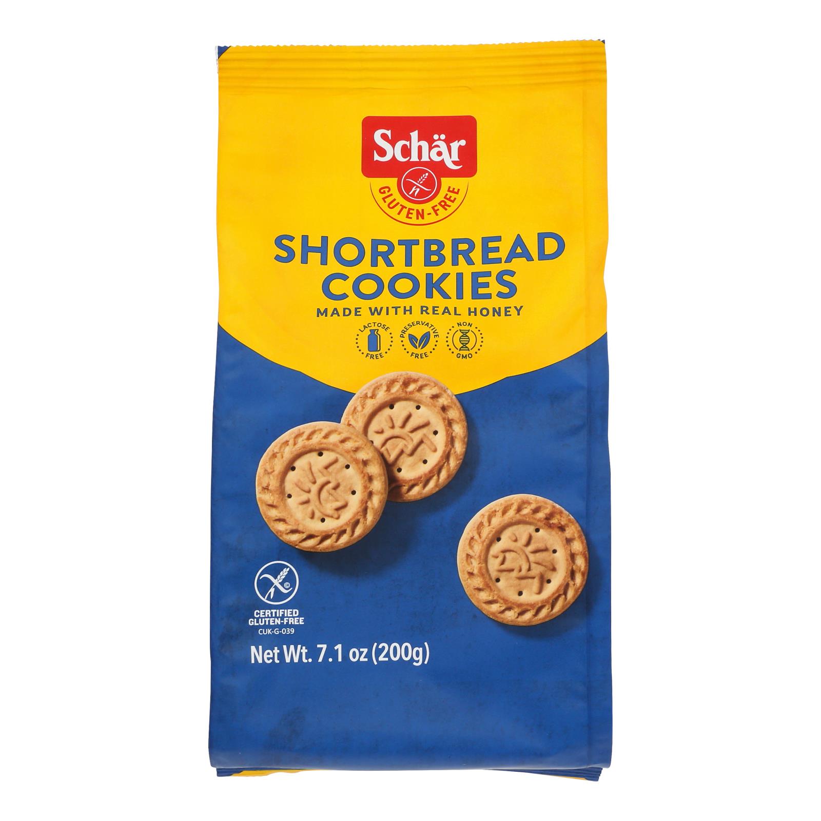 Schar Shortbread Cookies Gluten Free Case Of 12 7 Oz. eBay