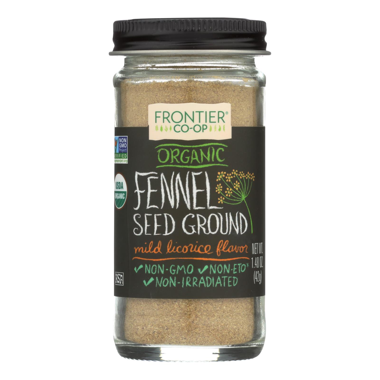 Frontier Herb Fennel Seed Organic Ground 1.60 Oz eBay