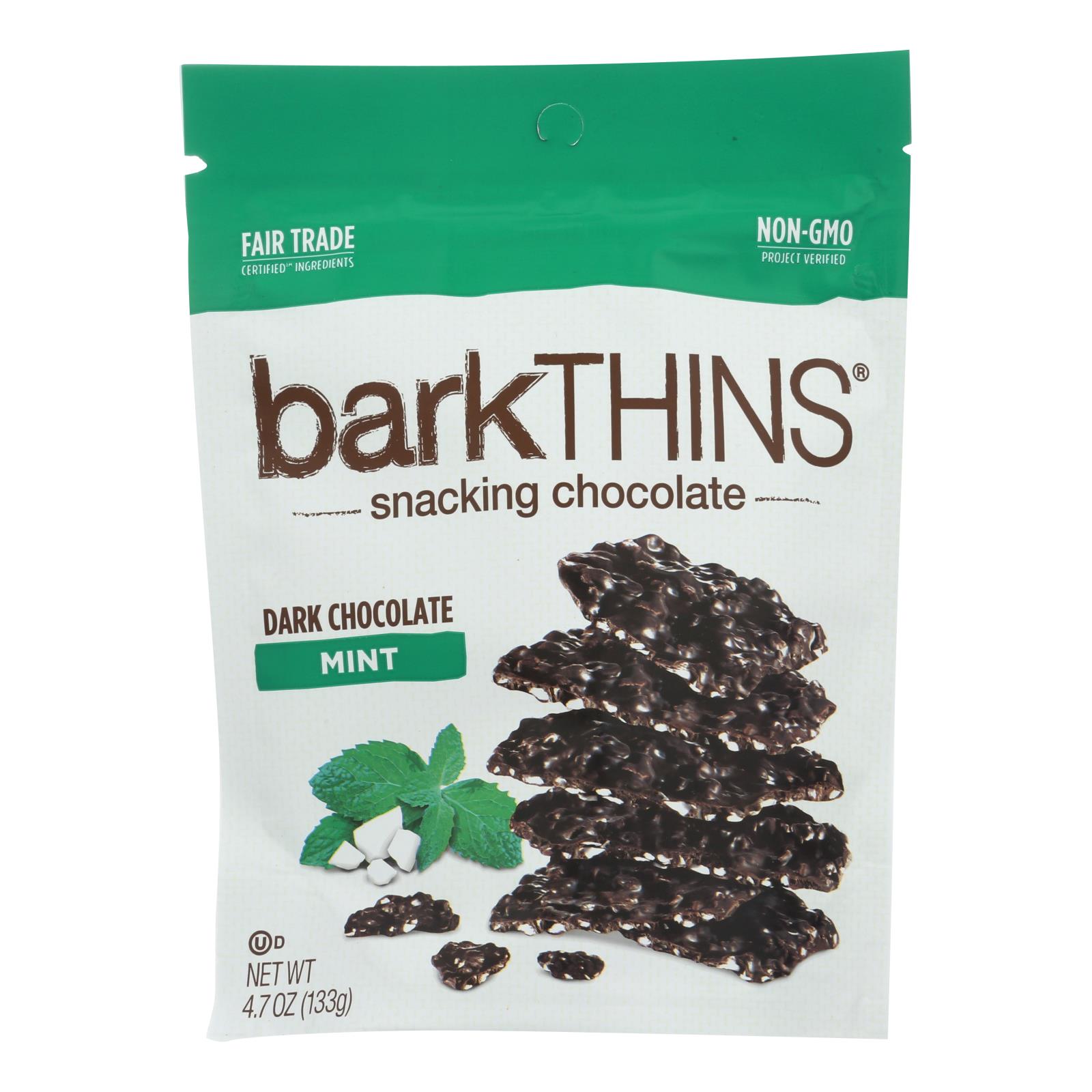 Bark Thins Snacking Dark Chocolate Mint Case Of 12 4.7 Oz. eBay