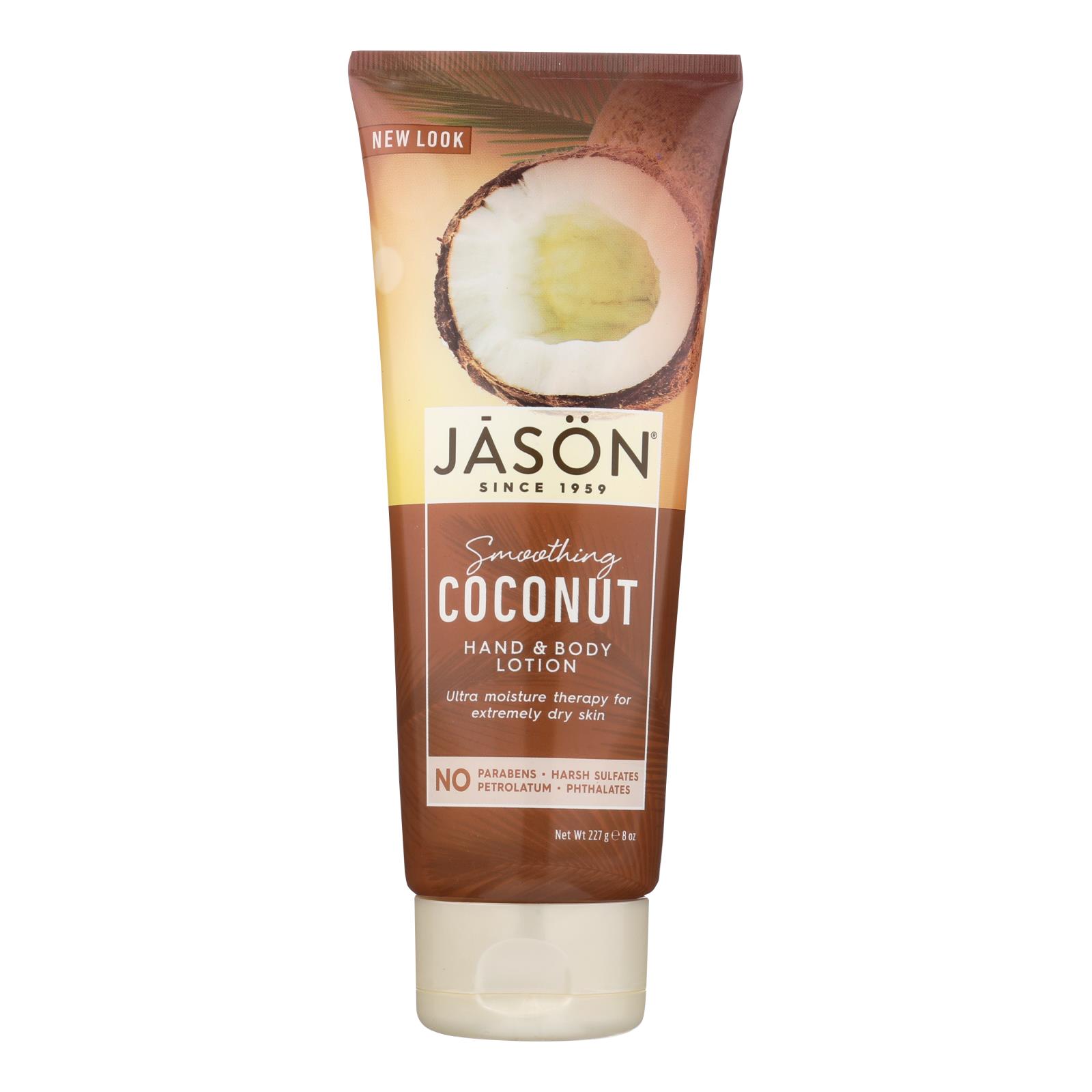 Jason Natural Products Hand And Body Lotion Smoothing Coconut 8 Oz eBay