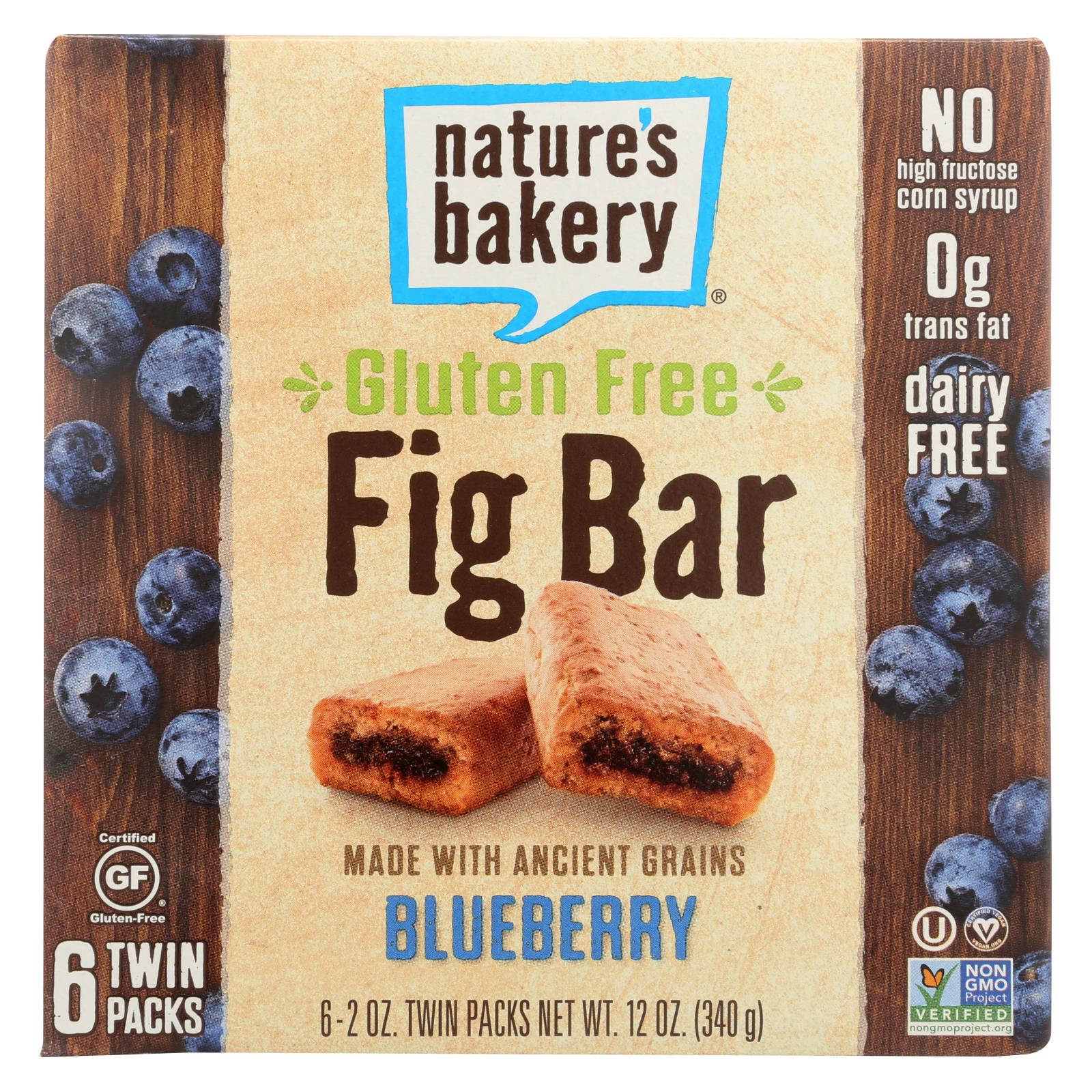 Nature's Bakery Gluten Free Fig Bar Blueberry Case Of 6 2 Oz. eBay