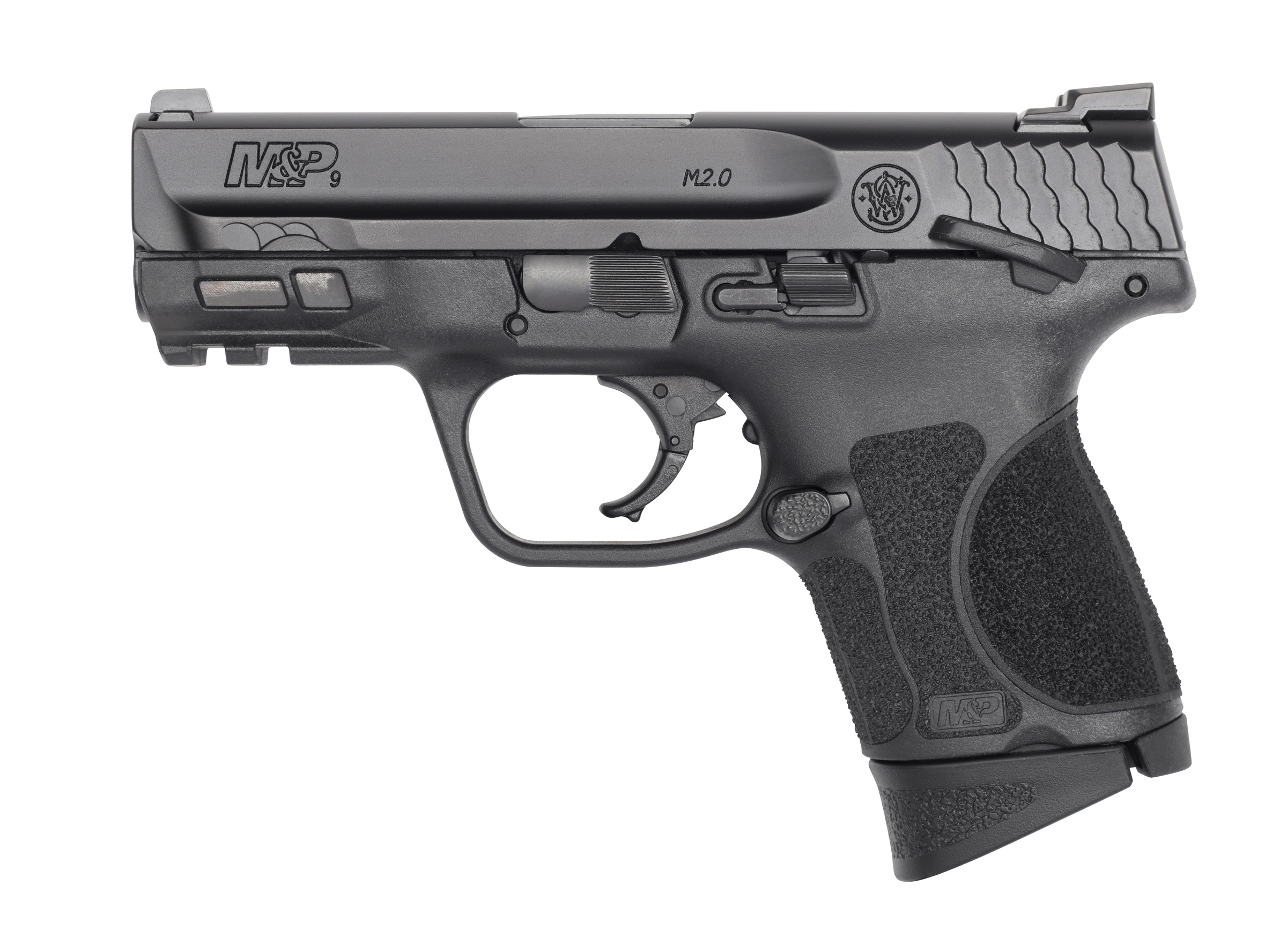 Smith and Wesson Mp9 M2.0 Sc 9mm 12+1 3.6 Fs Ms Semi Auto Pistols at
