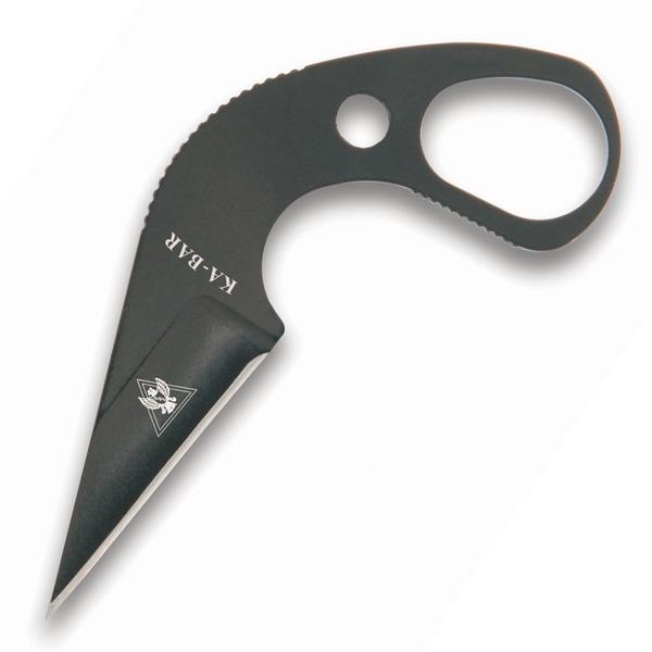 Last Ditch TDI Ankle Knife, Plain, Plastic Sheath, Clam MOKB1478BP