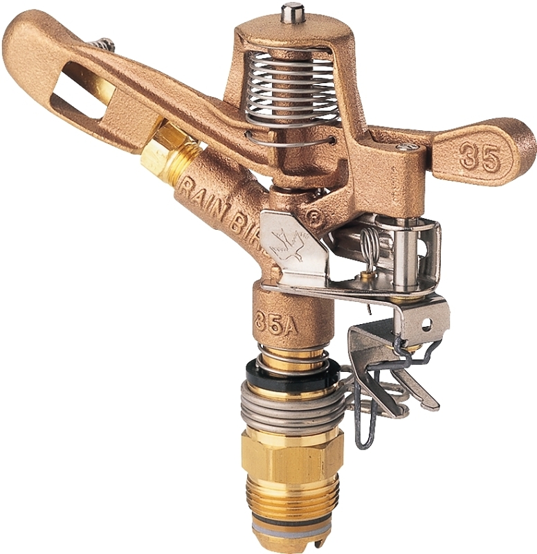 Rain Bird 35ADJTNTB Impact Sprinkler 3/4 in 25 to 50 psi Brass/Bronze/Stainless eBay