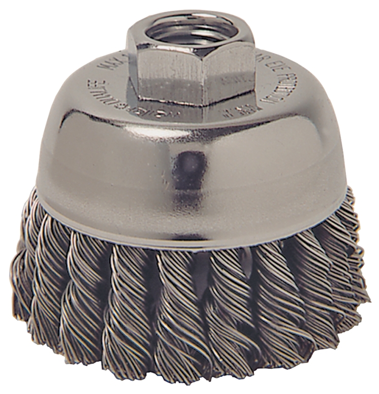 Weiler 36038 Wire Cup Brush 5/811 Arbor/Shank 3 in Dia eBay