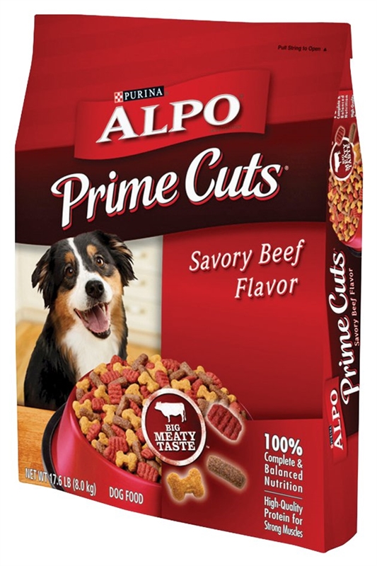 Alpo 1113214544 Dry Dog Food Savory Beef 16 lb Bag 11132145446 eBay