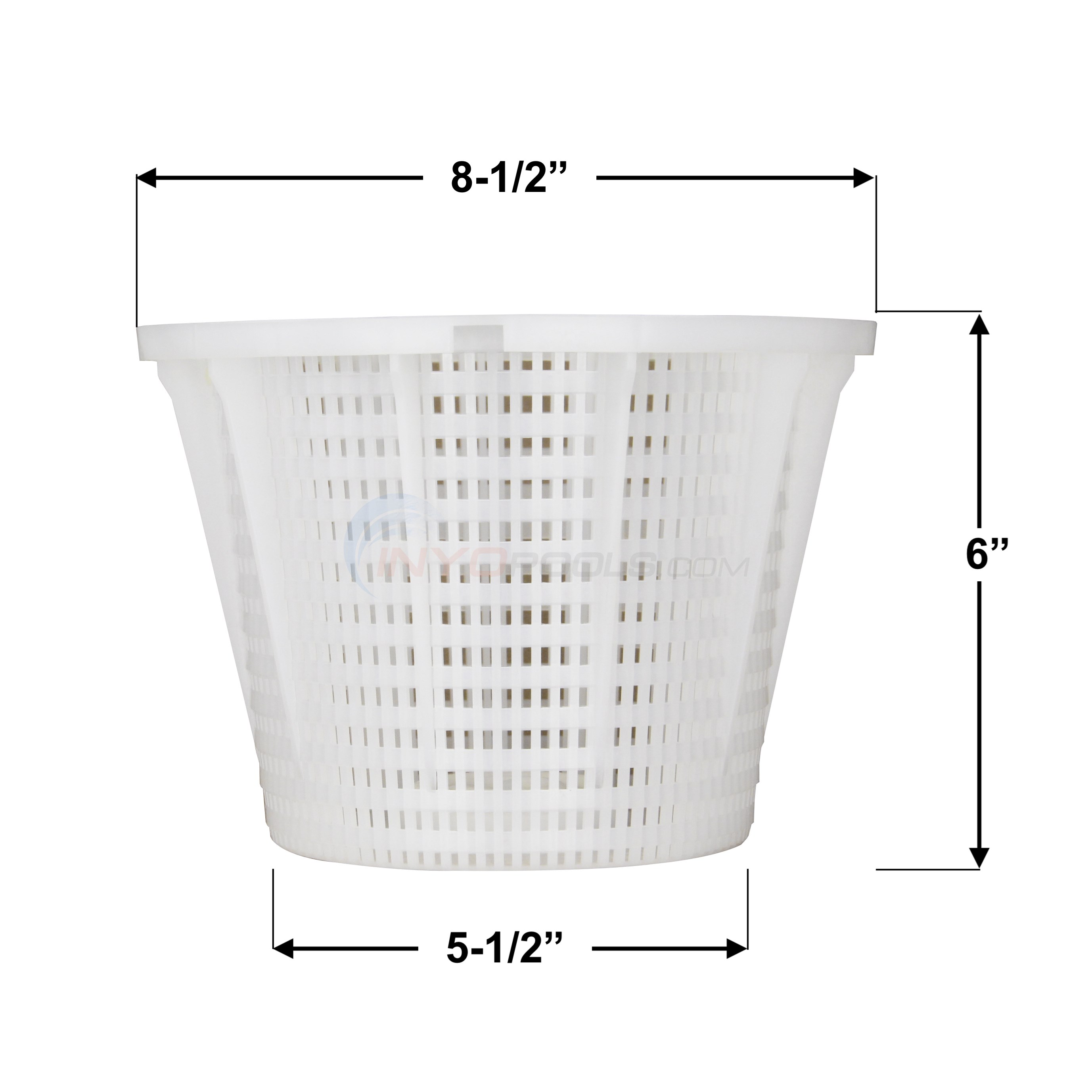 Aladdin Skimmer Basket Compatible with American Products Admiral Skimmer, S20, White B200