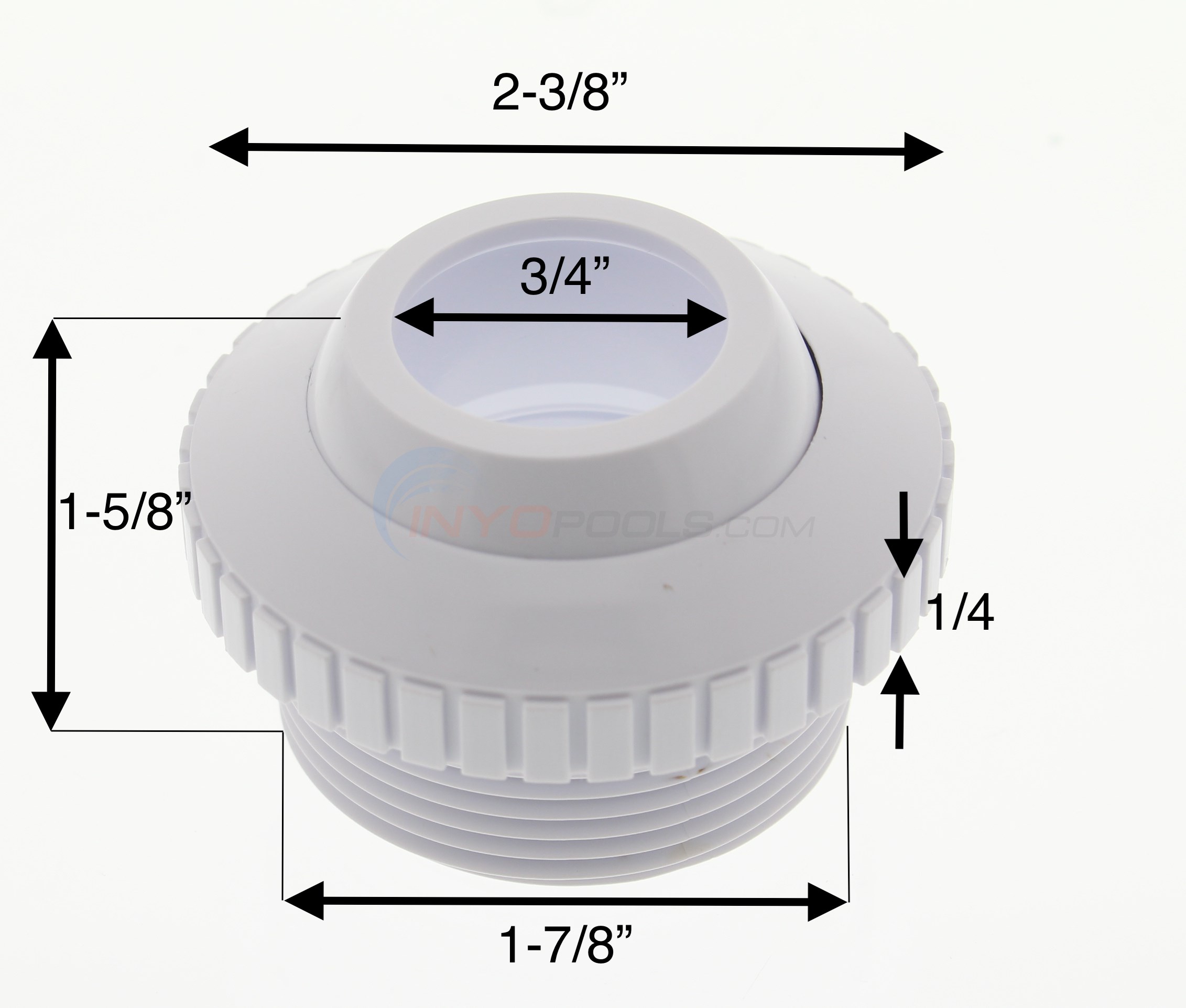 Eyeball, 3/4" Opening, White (25552.300) 25552300000