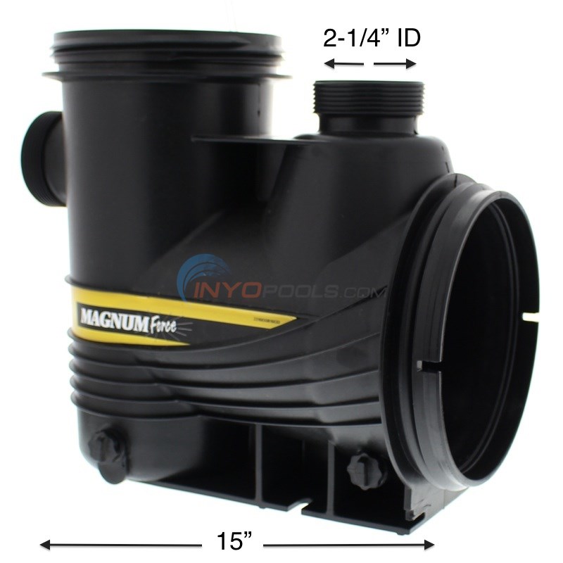 Jacuzzi Carvin Magnum Force Pump Housing Body with Plugs 03090602r000