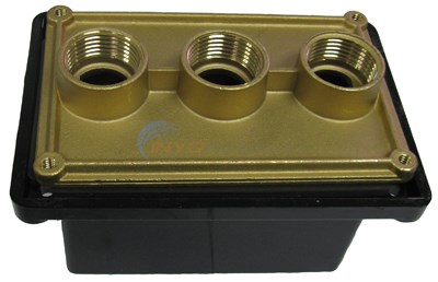 Pentair Junction Box, (3) 3/4" Ports (78310600)