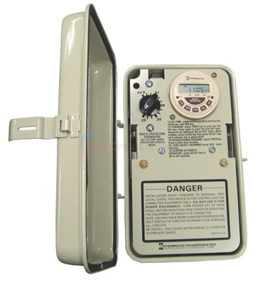 Intermatic Timeclock W/ Freeze Protection 120/240v (pf1103t