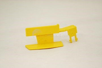 LOCKING TAB/CLEARWATER II FILTER, YELLOW 5197451