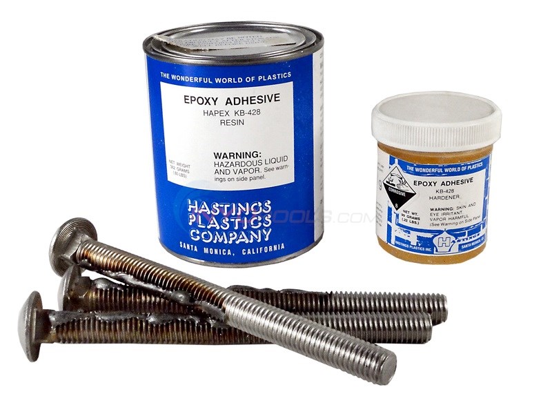 S.R. Smith Epoxy Kit with 3 x 1/2" Bolts 752095876