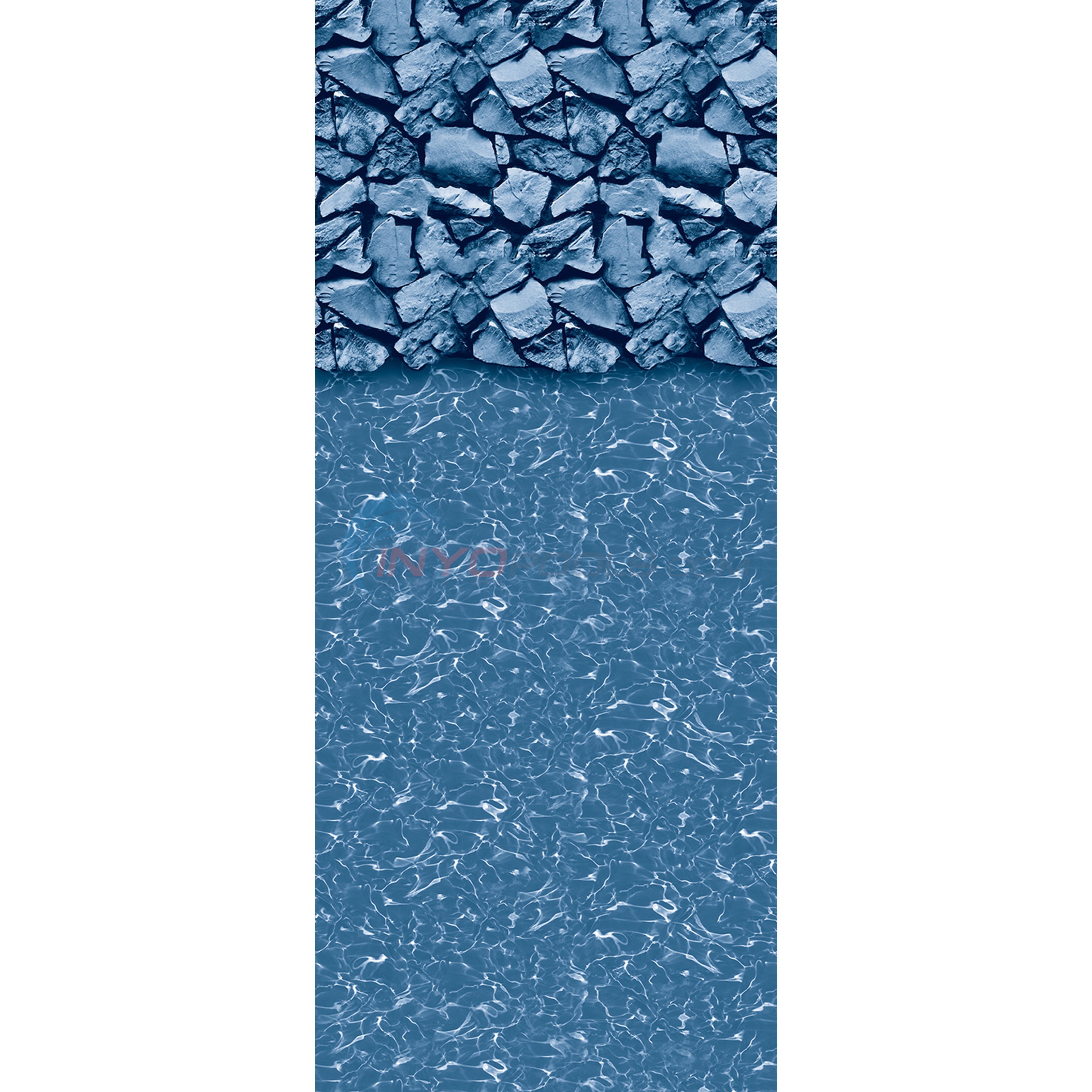 Pureline 24' Round Aqua Marble Dual Bead Above Ground Pool Liner, 54