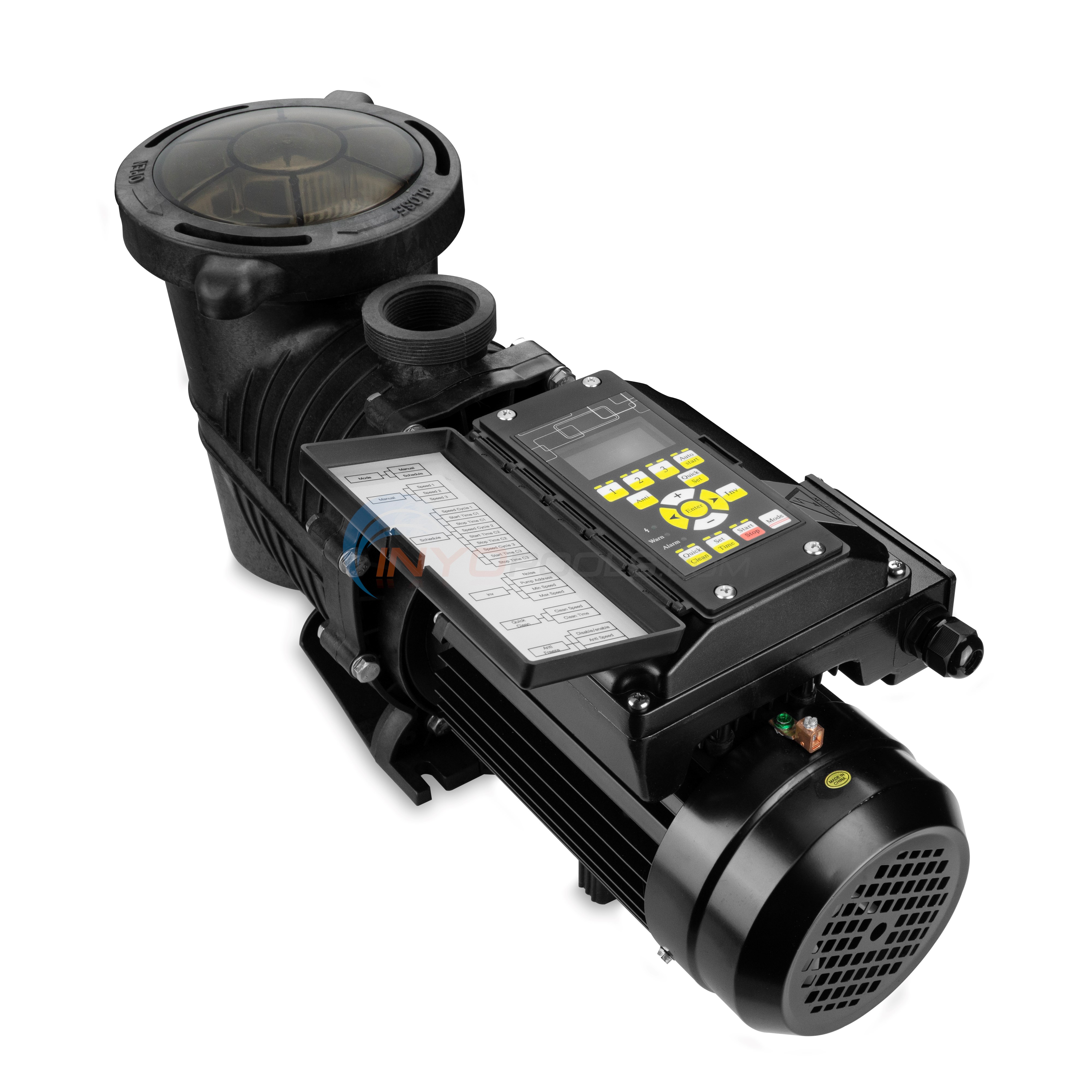 Pureline 1.5 HP Pure Flow Pump, Inground Pool, Variable Speed, 230 Volt