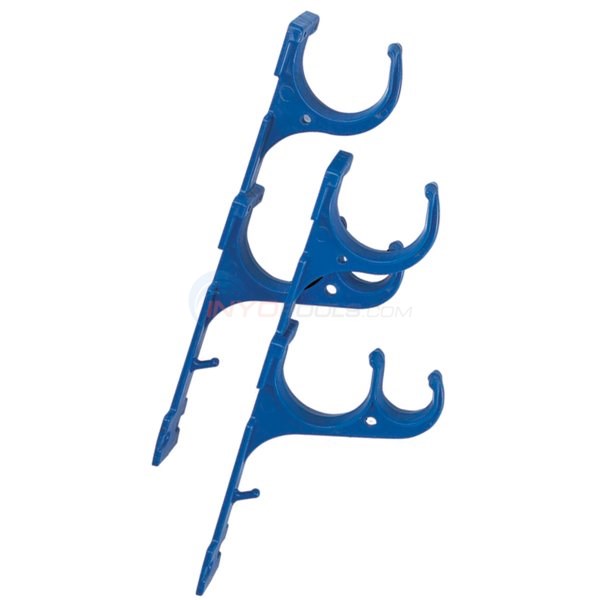 Ocean Blue Plastic Pool Pole Hangers, Fence or Wall 101005