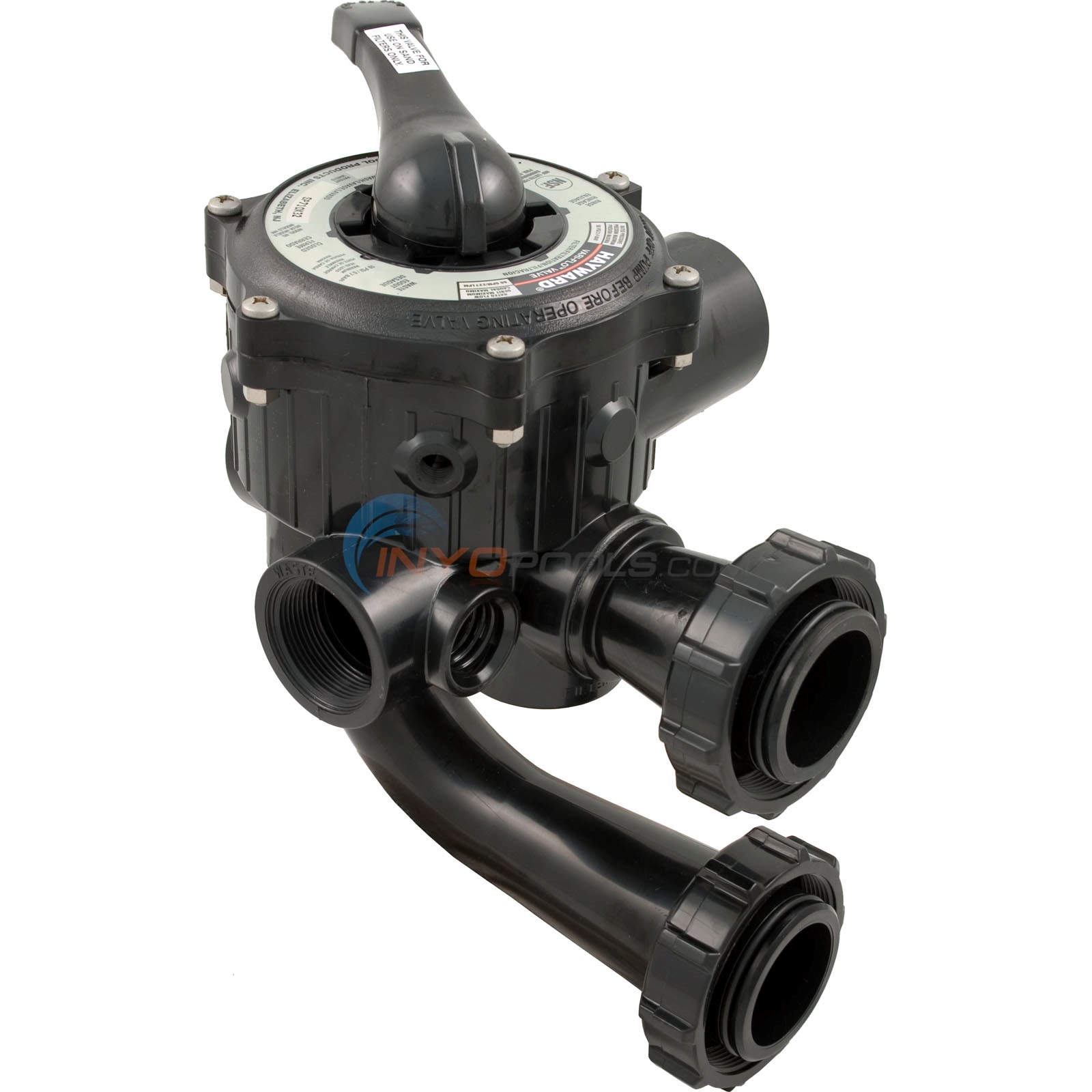 Hayward VariFlo XL 11/2" Side Mount Multiport Sand Filter Valve